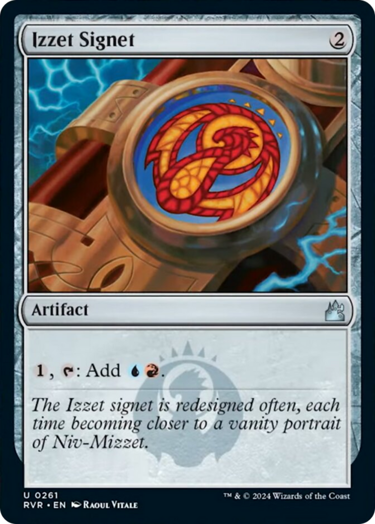 Izzet Signet [Ravnica Remastered] | Rook's Games and More