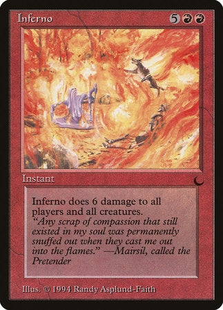 Inferno [The Dark] | Rook's Games and More