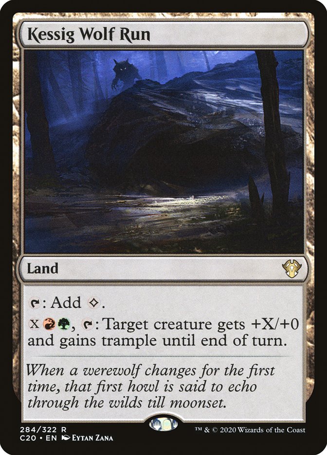 Kessig Wolf Run [Commander 2020] | Rook's Games and More