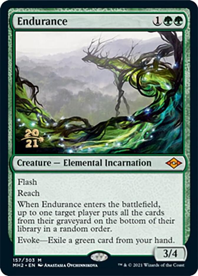 Endurance [Modern Horizons 2 Prerelease Promos] | Rook's Games and More