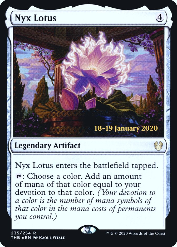 Nyx Lotus [Theros Beyond Death Prerelease Promos] | Rook's Games and More