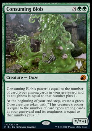 Consuming Blob (Promo Pack) [Innistrad: Midnight Hunt Promos] | Rook's Games and More