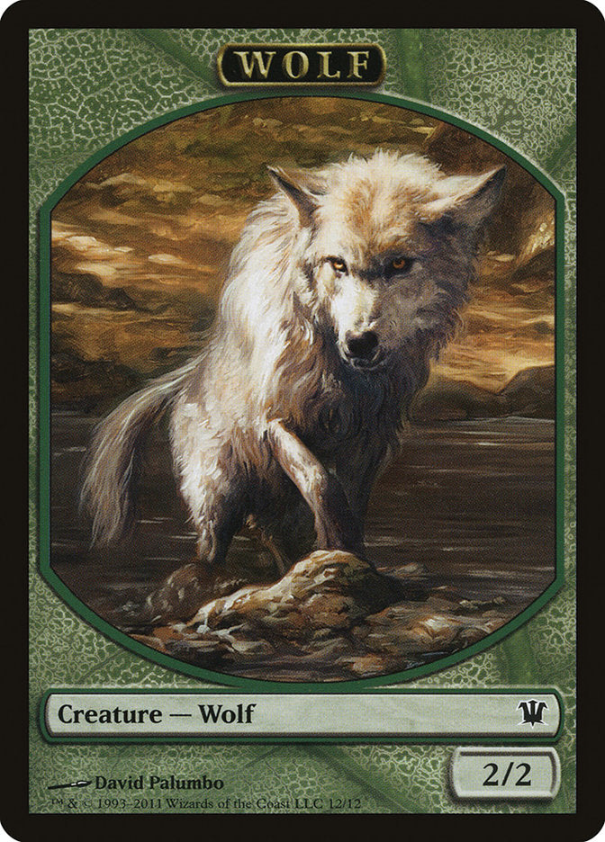 Wolf (12/12) [Innistrad Tokens] | Rook's Games and More