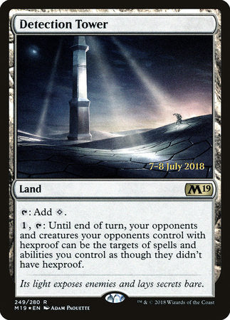 Detection Tower [Core Set 2019 Promos] | Rook's Games and More