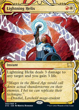 Lightning Helix (Etched Foil) [Strixhaven Mystical Archive] | Rook's Games and More