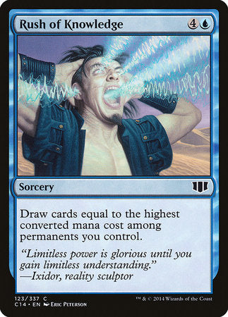 Rush of Knowledge [Commander 2014] | Rook's Games and More