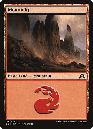 Mountain (292) [Shadows over Innistrad] | Rook's Games and More