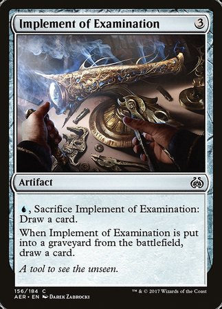 Implement of Examination [Aether Revolt] | Rook's Games and More