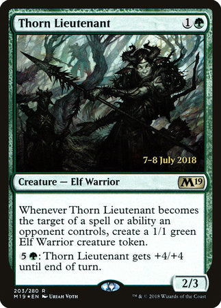 Thorn Lieutenant [Core Set 2019 Promos] | Rook's Games and More