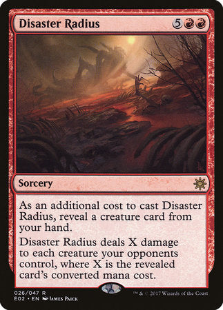 Disaster Radius [Explorers of Ixalan] | Rook's Games and More