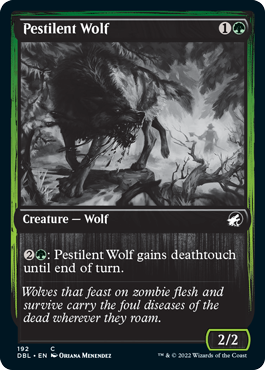 Pestilent Wolf [Innistrad: Double Feature] | Rook's Games and More