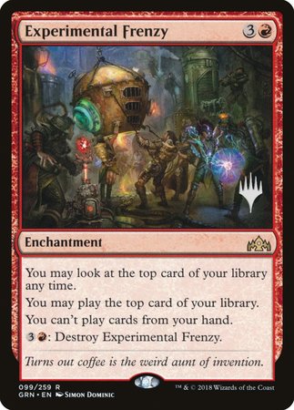 Experimental Frenzy [Guilds of Ravnica Promos] | Rook's Games and More