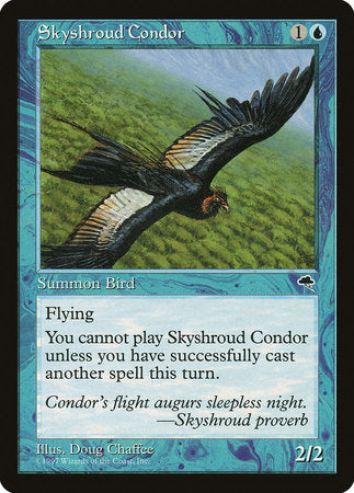 Skyshroud Condor [Tempest] | Rook's Games and More