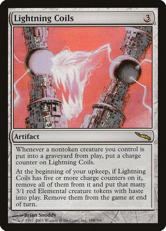 Lightning Coils [Mirrodin] | Rook's Games and More