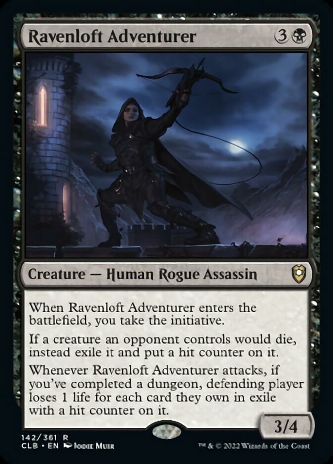 Ravenloft Adventurer [Commander Legends: Battle for Baldur's Gate] | Rook's Games and More