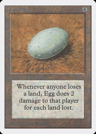 Dingus Egg [Unlimited Edition] | Rook's Games and More