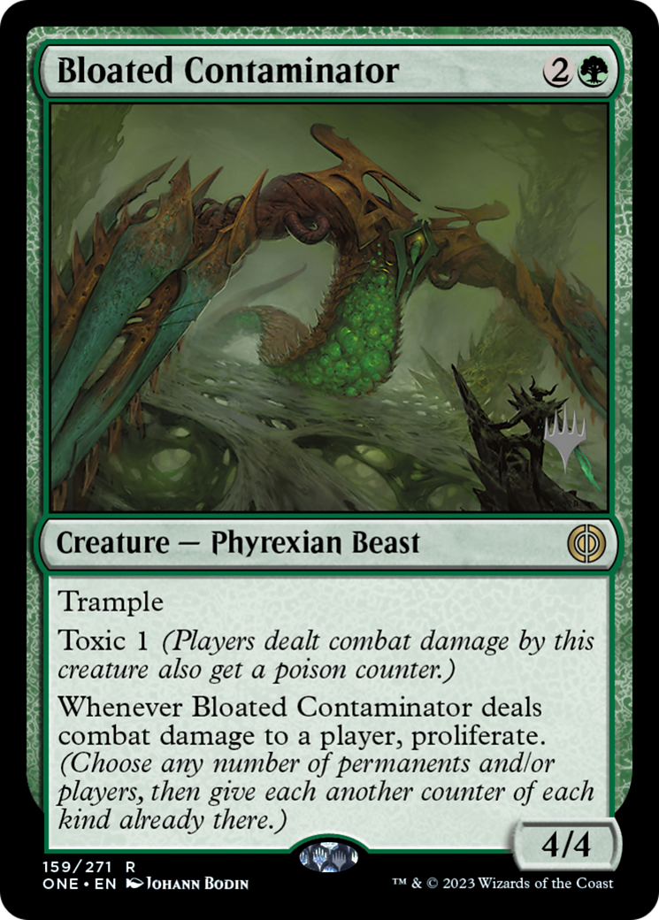 Bloated Contaminator (Promo Pack) [Phyrexia: All Will Be One Promos] | Rook's Games and More