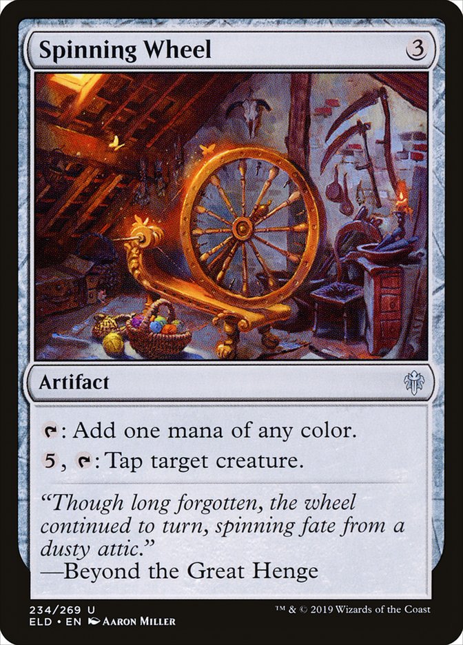 Spinning Wheel [Throne of Eldraine] | Rook's Games and More