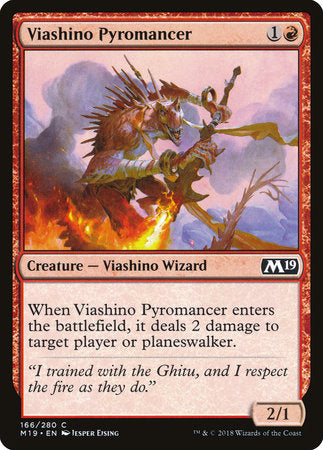 Viashino Pyromancer [Core Set 2019] | Rook's Games and More