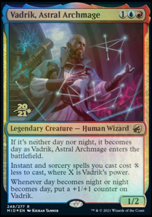 Vadrik, Astral Archmage [Innistrad: Midnight Hunt Prerelease Promos] | Rook's Games and More