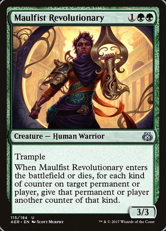 Maulfist Revolutionary [Aether Revolt] | Rook's Games and More