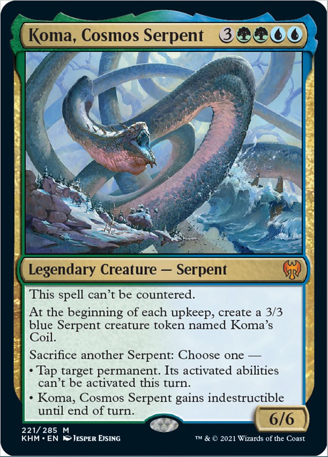 Koma, Cosmos Serpent [Kaldheim] | Rook's Games and More