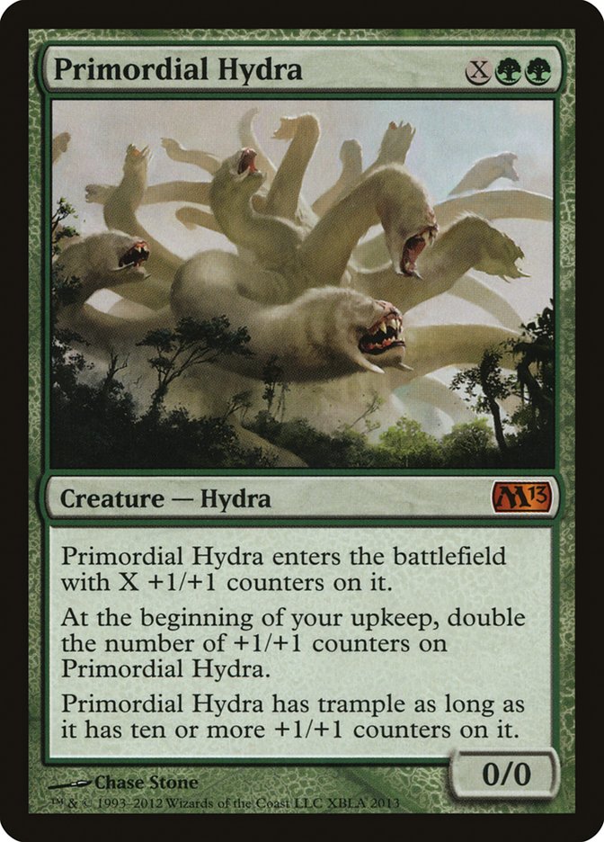 Primordial Hydra (Duels of the Planeswalkers Promos) [Duels of the Planeswalkers Promos 2012] | Rook's Games and More