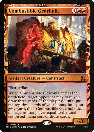 Combustible Gearhulk [Kaladesh Inventions] | Rook's Games and More