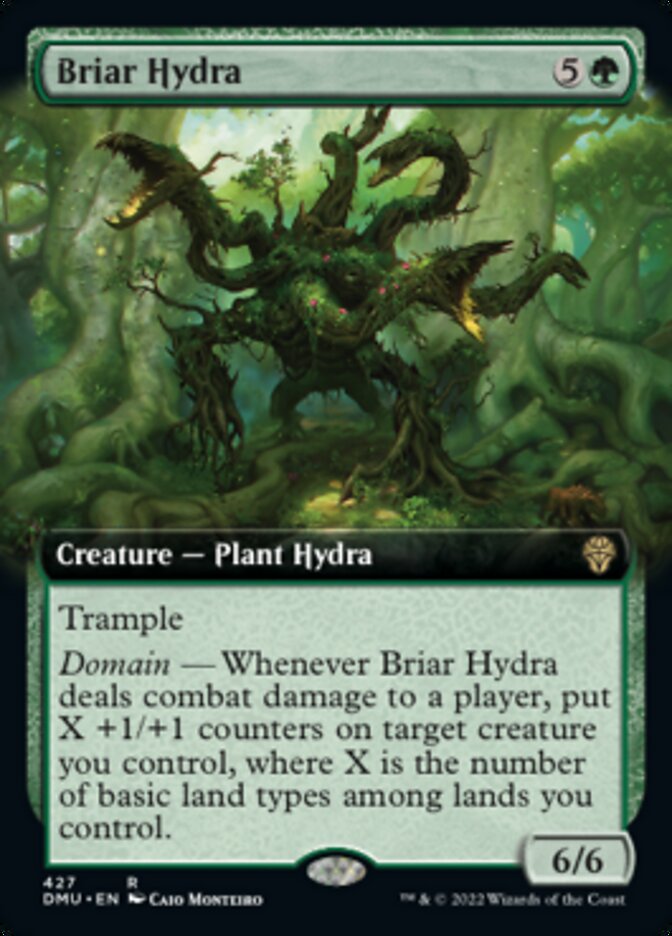 Briar Hydra (Extended Art) [Dominaria United] | Rook's Games and More