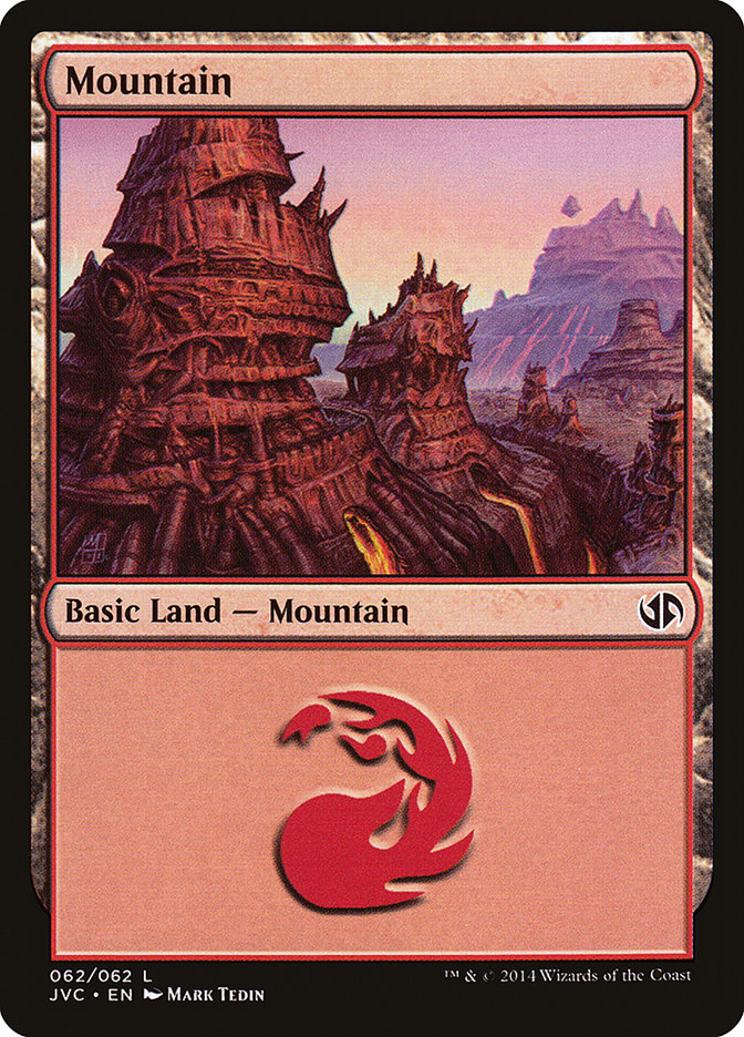 Mountain (62) [Duel Decks Anthology] | Rook's Games and More