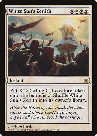 White Sun's Zenith [Mirrodin Besieged] | Rook's Games and More