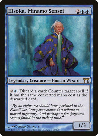 Hisoka, Minamo Sensei [Champions of Kamigawa] | Rook's Games and More