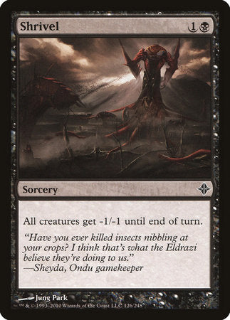 Shrivel [Rise of the Eldrazi] | Rook's Games and More
