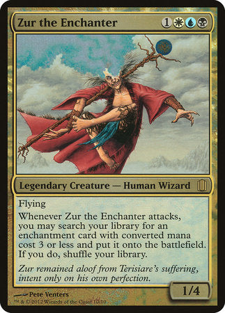 Zur the Enchanter (Commander's Arsenal) [Commander's Arsenal Oversized] | Rook's Games and More