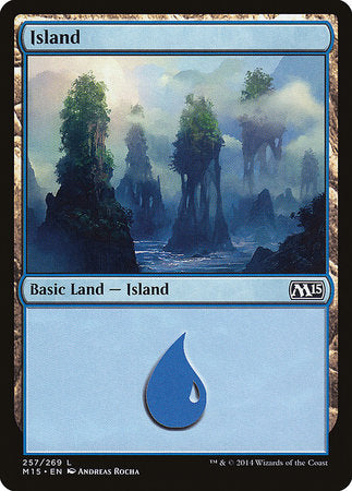 Island (257) [Magic 2015] | Rook's Games and More