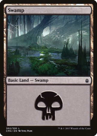 Swamp (302) [Commander Anthology] | Rook's Games and More