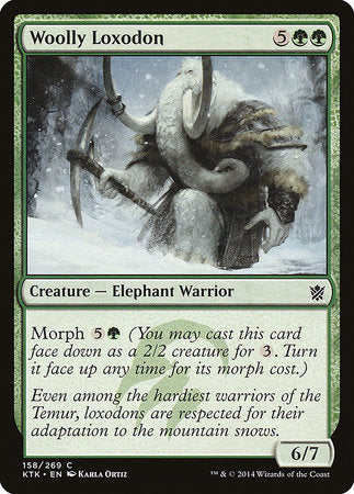 Woolly Loxodon [Khans of Tarkir] | Rook's Games and More