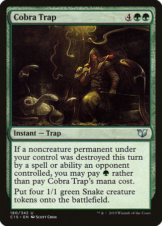 Cobra Trap [Commander 2015] | Rook's Games and More
