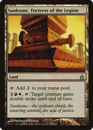 Sunhome, Fortress of the Legion [Ravnica: City of Guilds] | Rook's Games and More