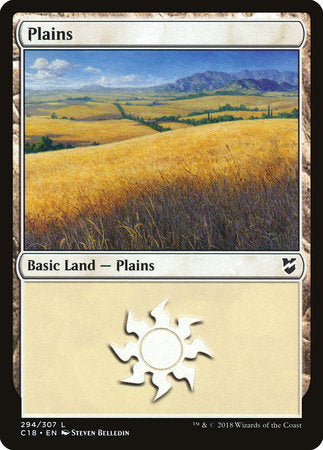 Plains (294) [Commander 2018] | Rook's Games and More