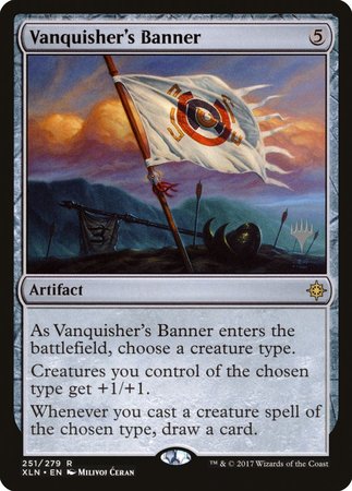 Vanquisher's Banner [Ixalan Promos] | Rook's Games and More