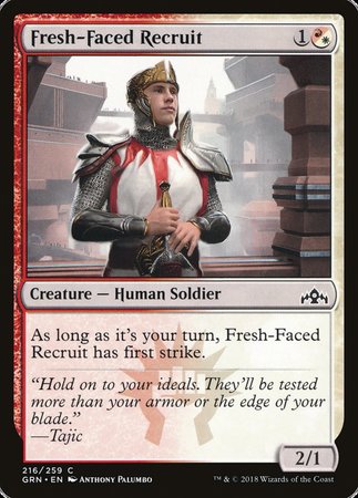 Fresh-Faced Recruit [Guilds of Ravnica] | Rook's Games and More