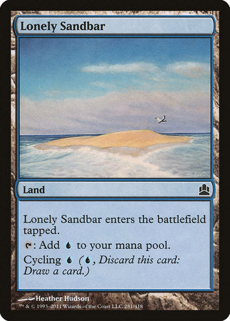 Lonely Sandbar [Commander 2011] | Rook's Games and More