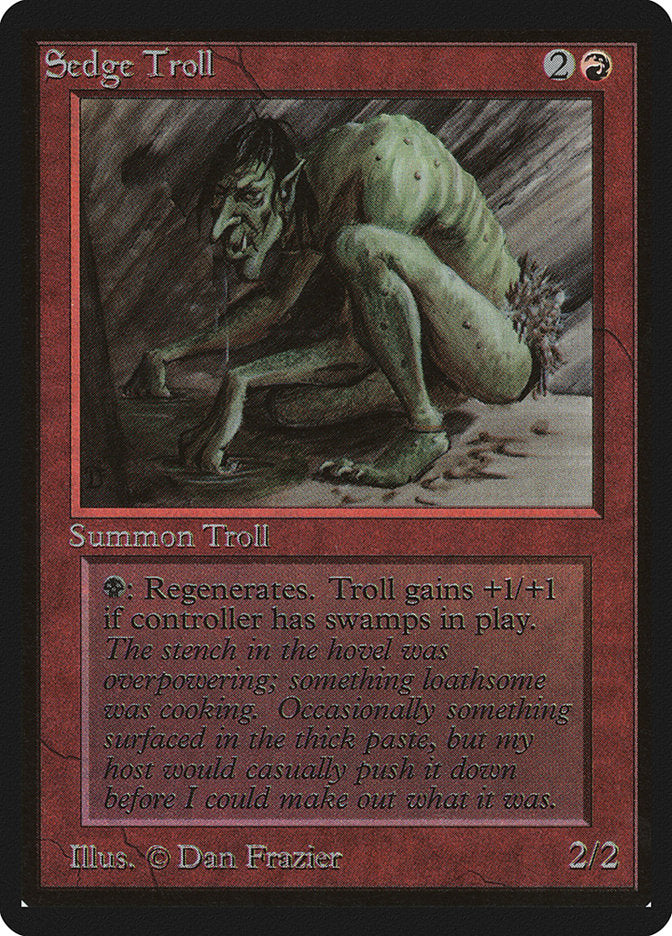 Sedge Troll [Limited Edition Beta] | Rook's Games and More