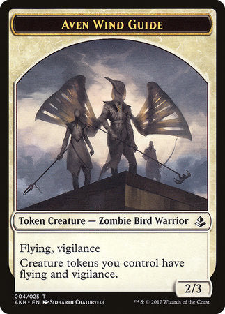 Aven Wind Guide Token [Amonkhet Tokens] | Rook's Games and More