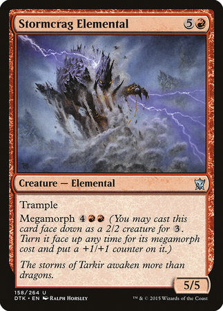 Stormcrag Elemental [Dragons of Tarkir] | Rook's Games and More