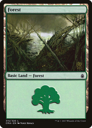 Forest (315) [Commander Anthology] | Rook's Games and More