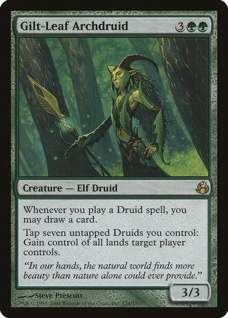Gilt-Leaf Archdruid [Morningtide] | Rook's Games and More