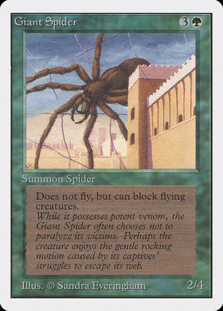 Giant Spider [Unlimited Edition] | Rook's Games and More