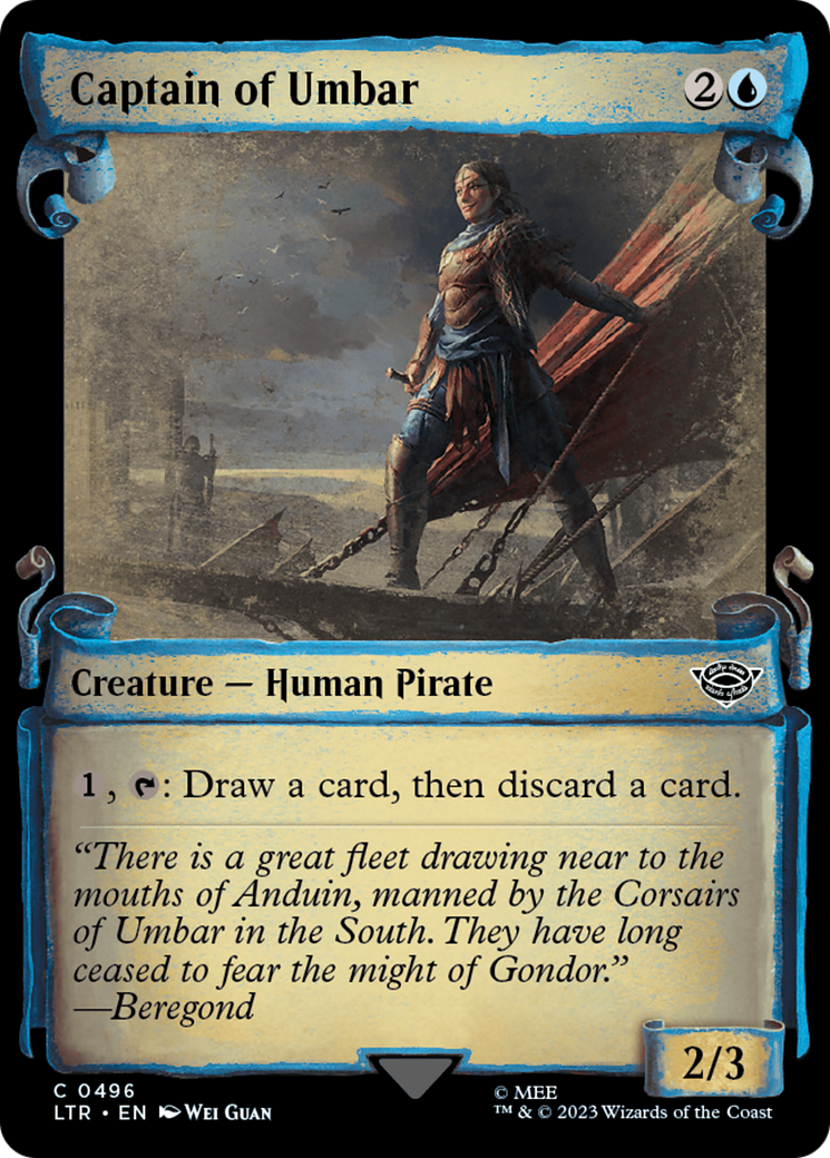 Captain of Umbar [The Lord of the Rings: Tales of Middle-Earth Showcase Scrolls] | Rook's Games and More